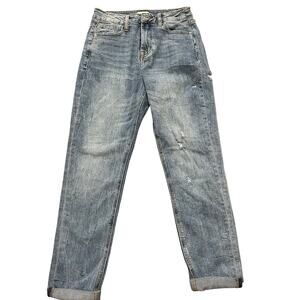 I&M JEANS Women's High-Rise Roll Up Jeans Size 3